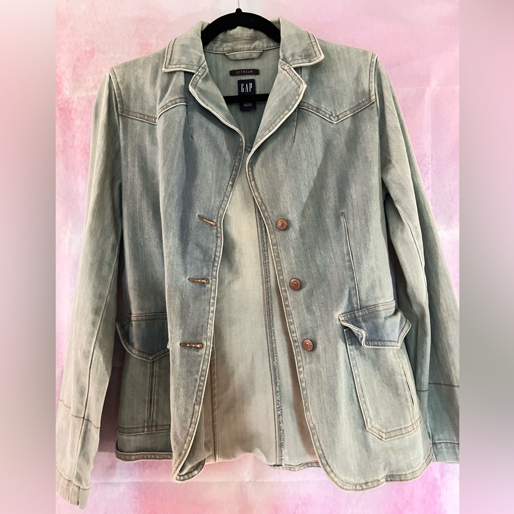 Ladies Gap Denim Jacket Size Small